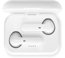 TWS earbuds with charging base